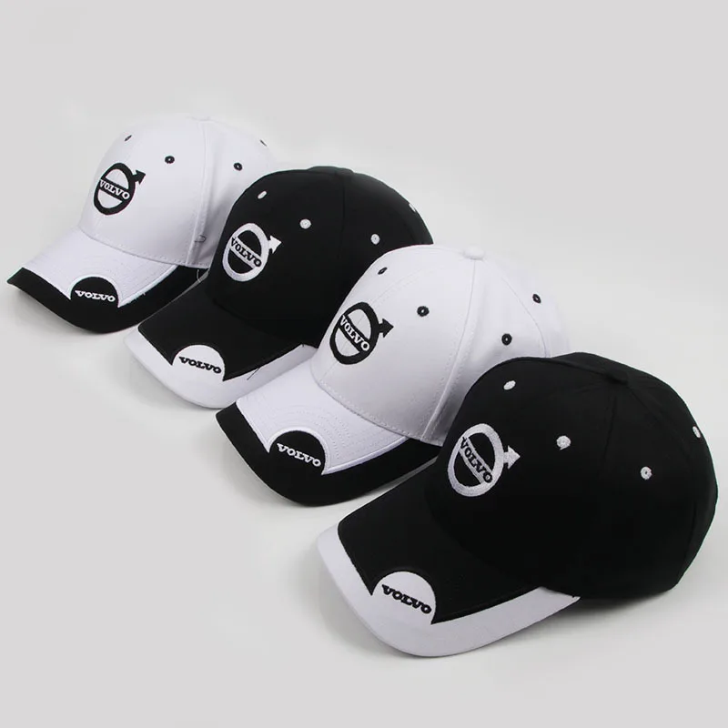 

Fashion Embroidery Baseball Hat Car Trucker Outdoor Sport Running Adjustable Baseball Cap For Volvo XC90 V90 XC60 V40 XC40 XC70