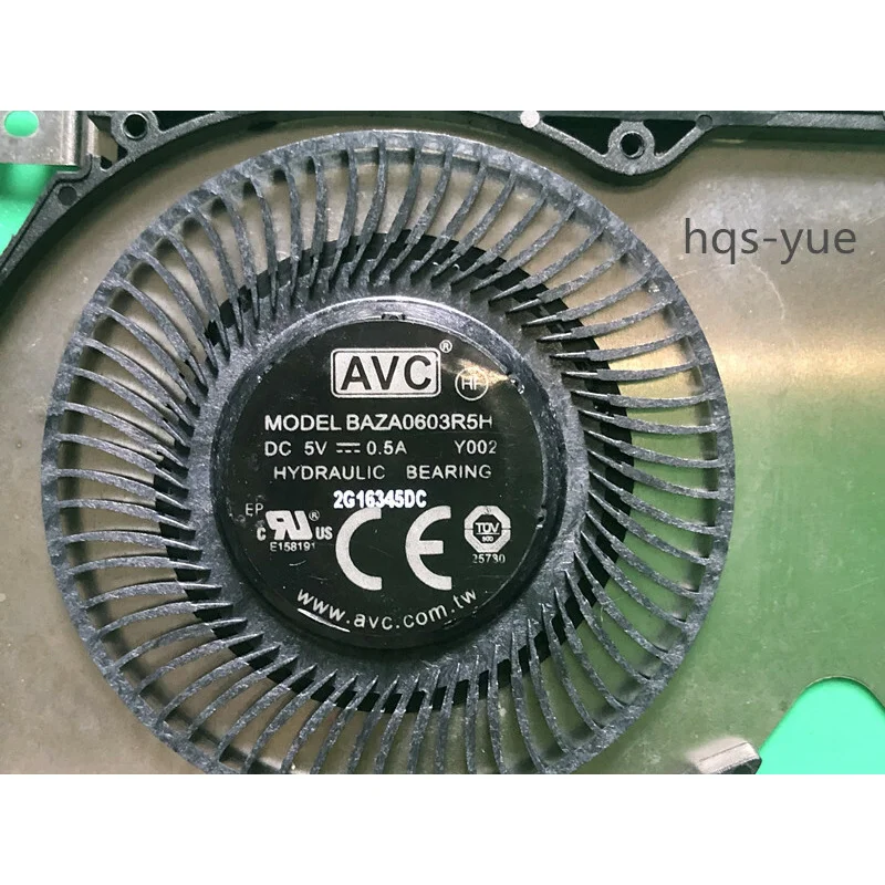 Оригинальный вентилятор для процессора Microsoft Surface Pro 5 1322-01190QS BAZA0603R5H-Y002