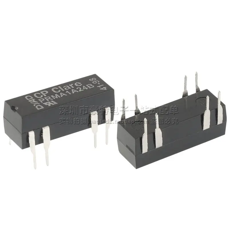 10pcs/ PRMA1A24 imported brand new original single pole single throw 24VDC 1A 10W normally open reed switch relay