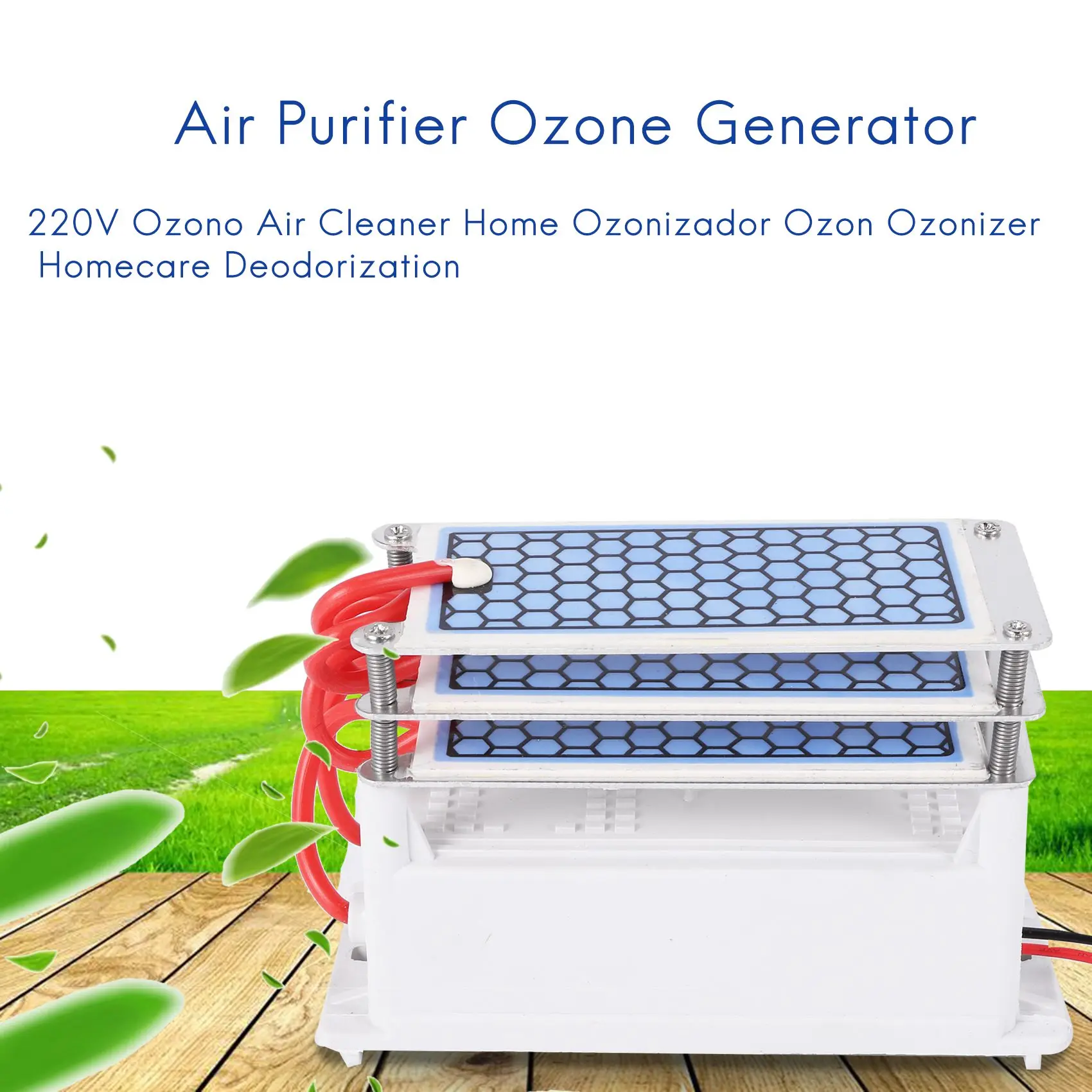 Purificador de Ar AB46-15G com Gerador de Ozônio 220V, Ozonizador para Casa, Desodorizador