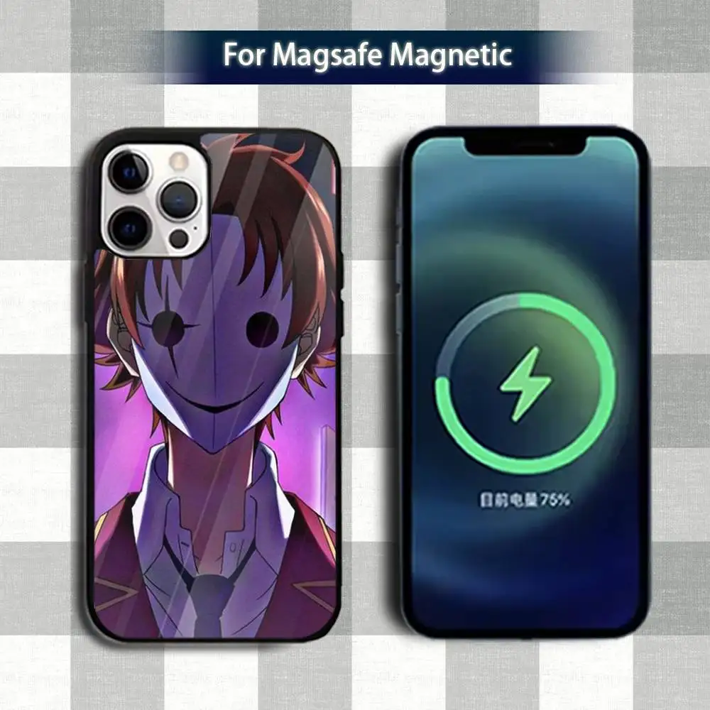 Funda de teléfono Classroom Of T-The Elite-es para iPhone 13,12,15,17,11,16,14,Pro,Max,Plus,Mini,Magsafe,funda de carga inalámbrica magnética