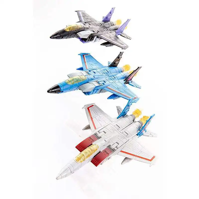 In Stock Transformation Toys FG01-03 Fighter Children Puzzle Small Scale Aircraft Model Boy Birthday Gift Robot Figure