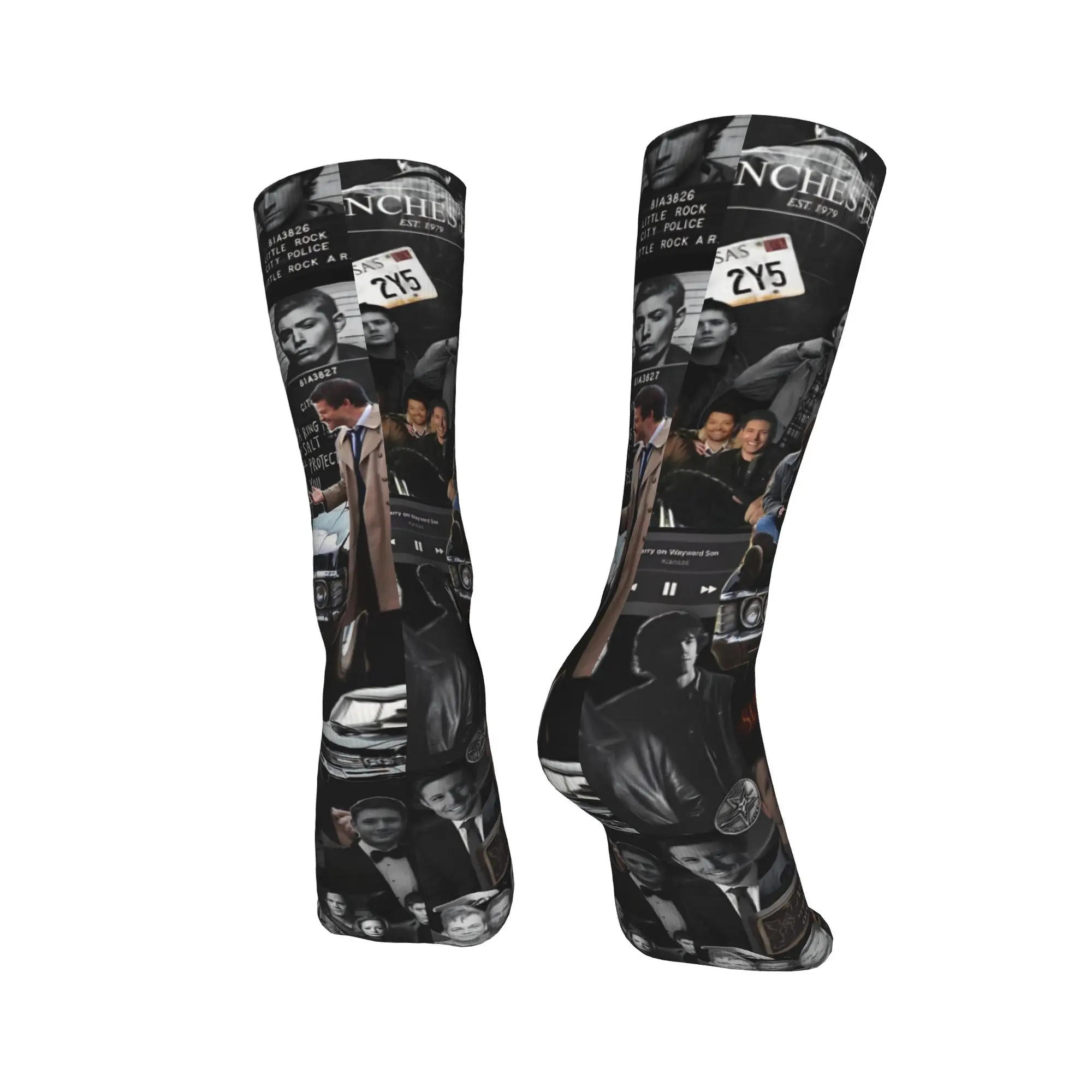 جوارب تلفزيون خارقة للطبيعة تصميم جوارب بأشكال مضحكة جوارب شتوية مضادة للانزلاق للرجال جوارب ناعمة قابلة للتنفس في الهواء الطلق