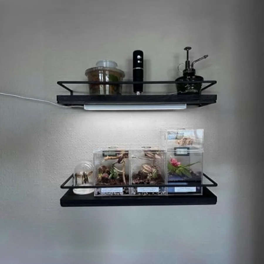 Under Cabinet Led Lighting, 12 Inch Light Strip Bar, 6000K Dimmable Plug in USB Light, Small Thin Led Under Counter Lighting fo