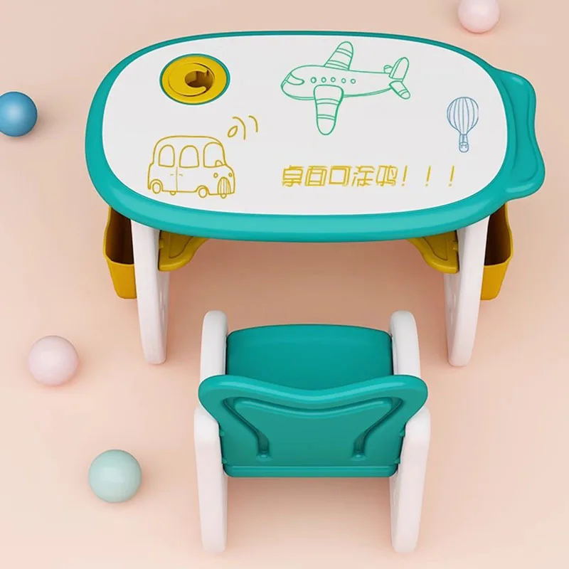 Scrivania Mobili per bambini Camera Set da tavolo per bambini Tavoli Sedia da studio per bambini Bambino Mesa Infantil E Cadeirinha Gioco di