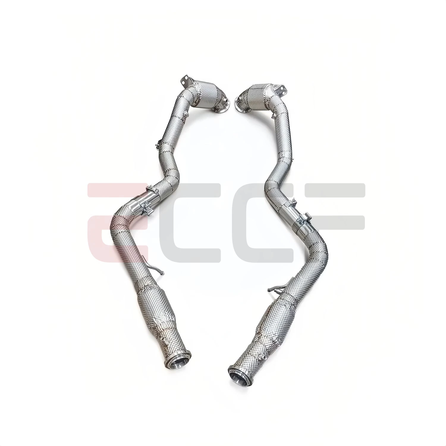 Sporty Downpipe With Heat Shield For Mercedes AMG G63 Aggressive Exhaust Sound Plug and Play Performance Upgrade