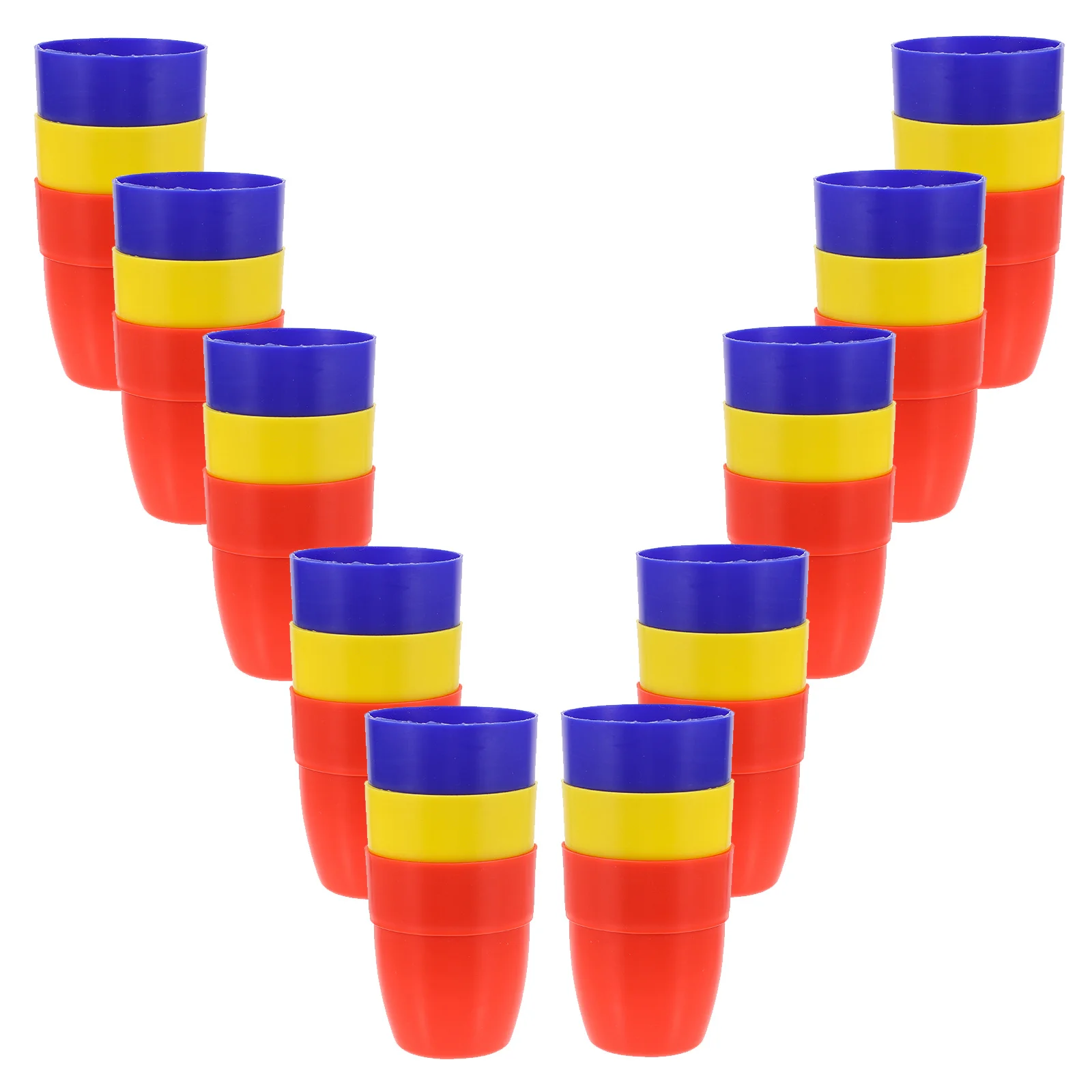 

30pcs Three Cup Ball Trick Prop Premium Durable Gimmick Cup For Magician Party Games Close Kids Accessory