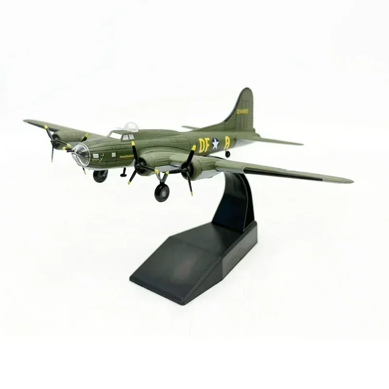 2024 New Hot Sale Diecast Metal Alloy 1/144 Scale Classic Bomber Plane B17 Aircraft Airplane B-17 Model Toy for Collection