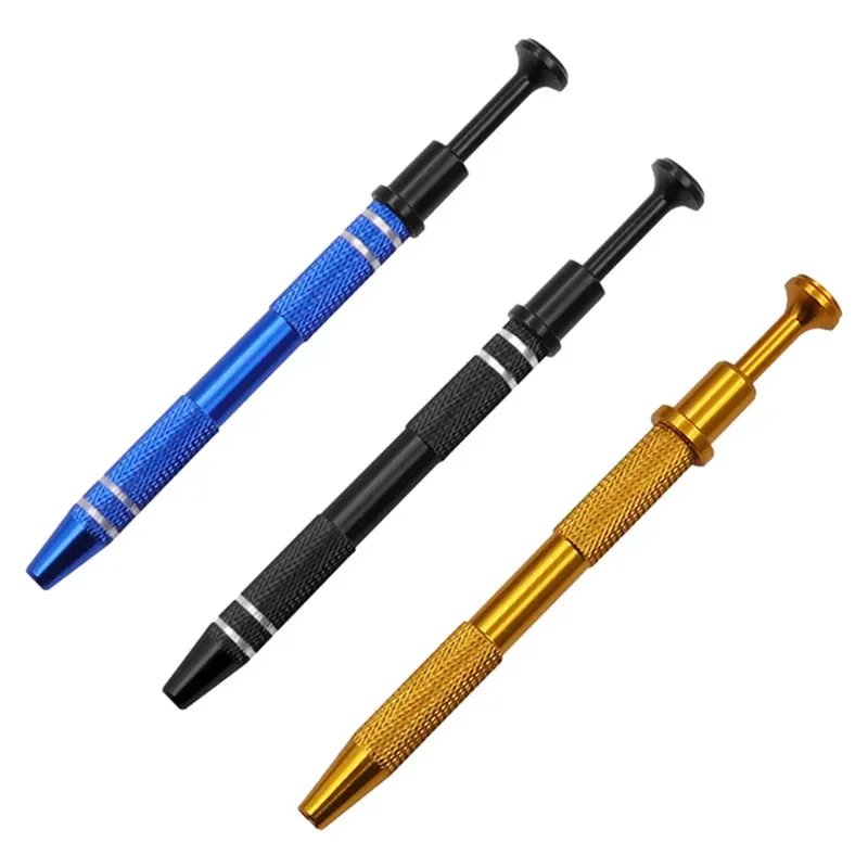 Yellow Blue Four Claw Electronic Component Grabber Chip Gripper Extractor Screw Picker Pick Up Pen Electronic Repair Hand Tool