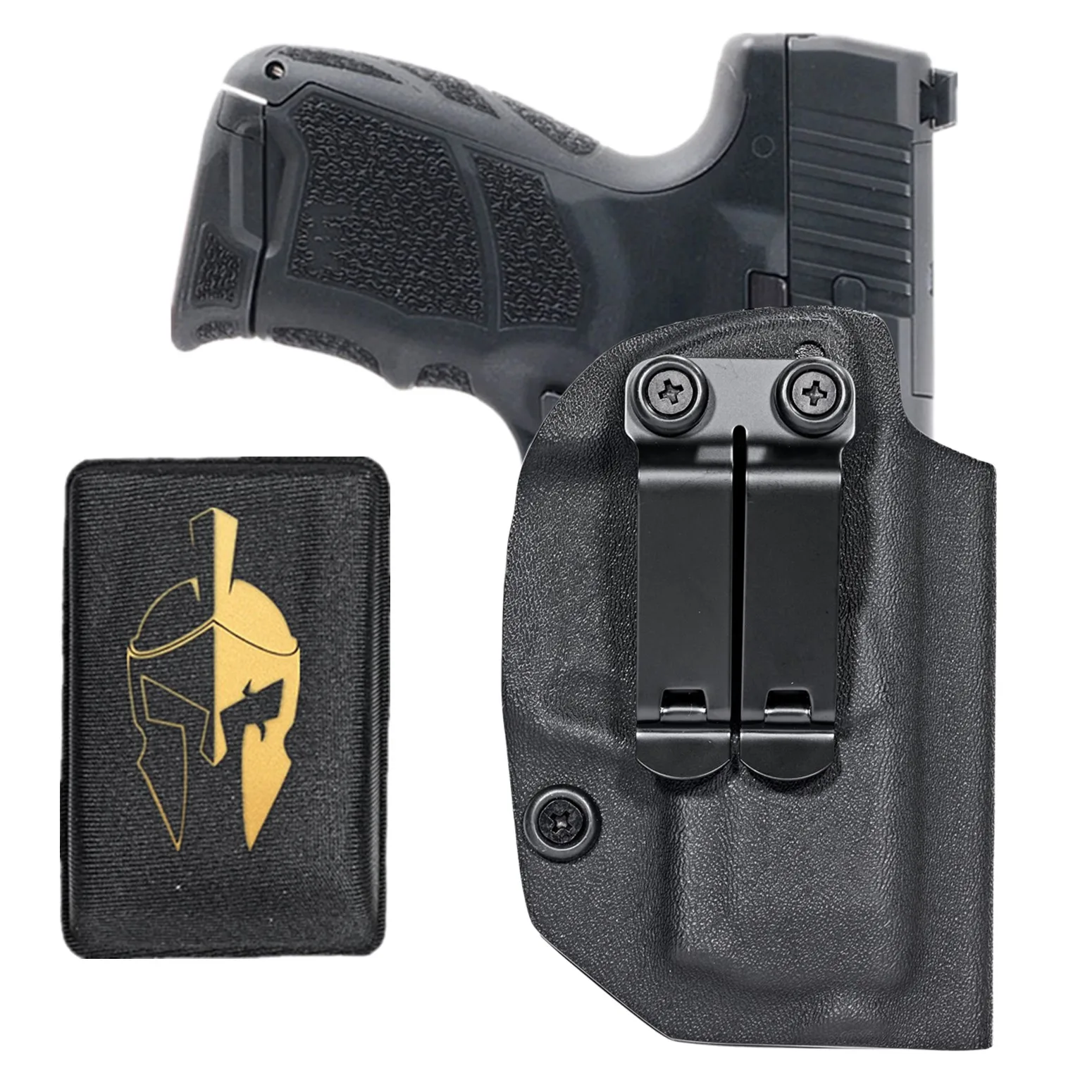 Funda Kydex IWB HK CC9 corte óptico con cuña transporte oculto