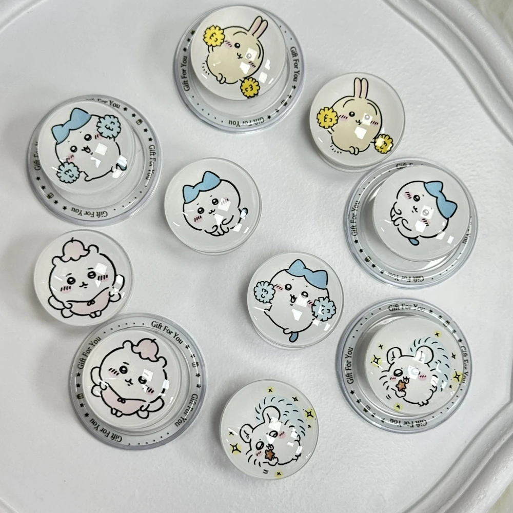 

Милая японская аниме Chiikawa usagi Hachiware для Magsafe, магнитная ручка для телефона, подставка для iPhone, складной держатель для беспроводной зарядки