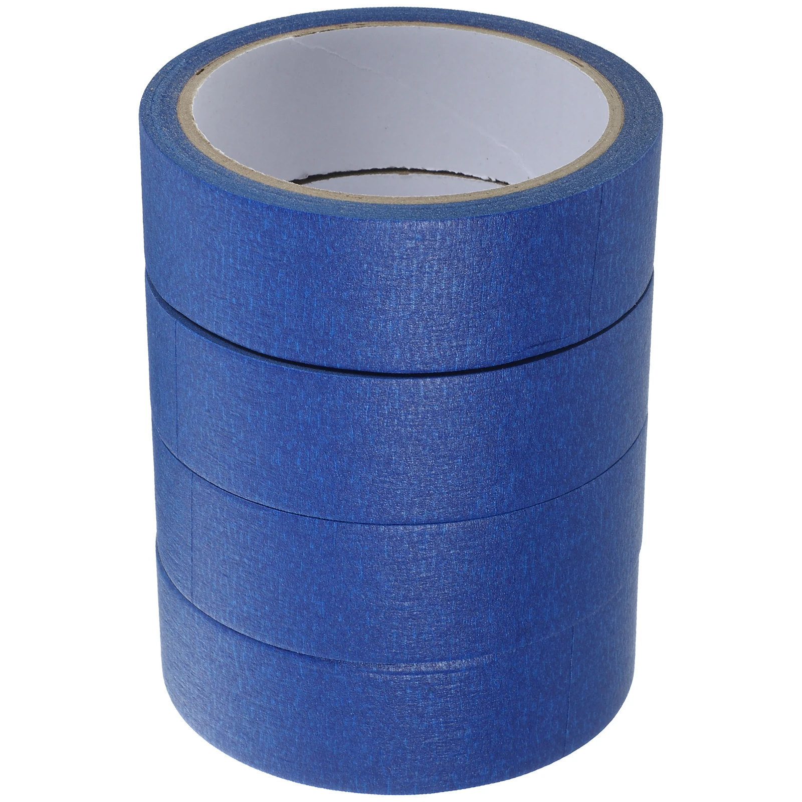 4pcs Masking Tape for Painting Crafts Surface Protection Easy Peel Tape Blue Art DIY Tapes Wood Drywall Painted Walls