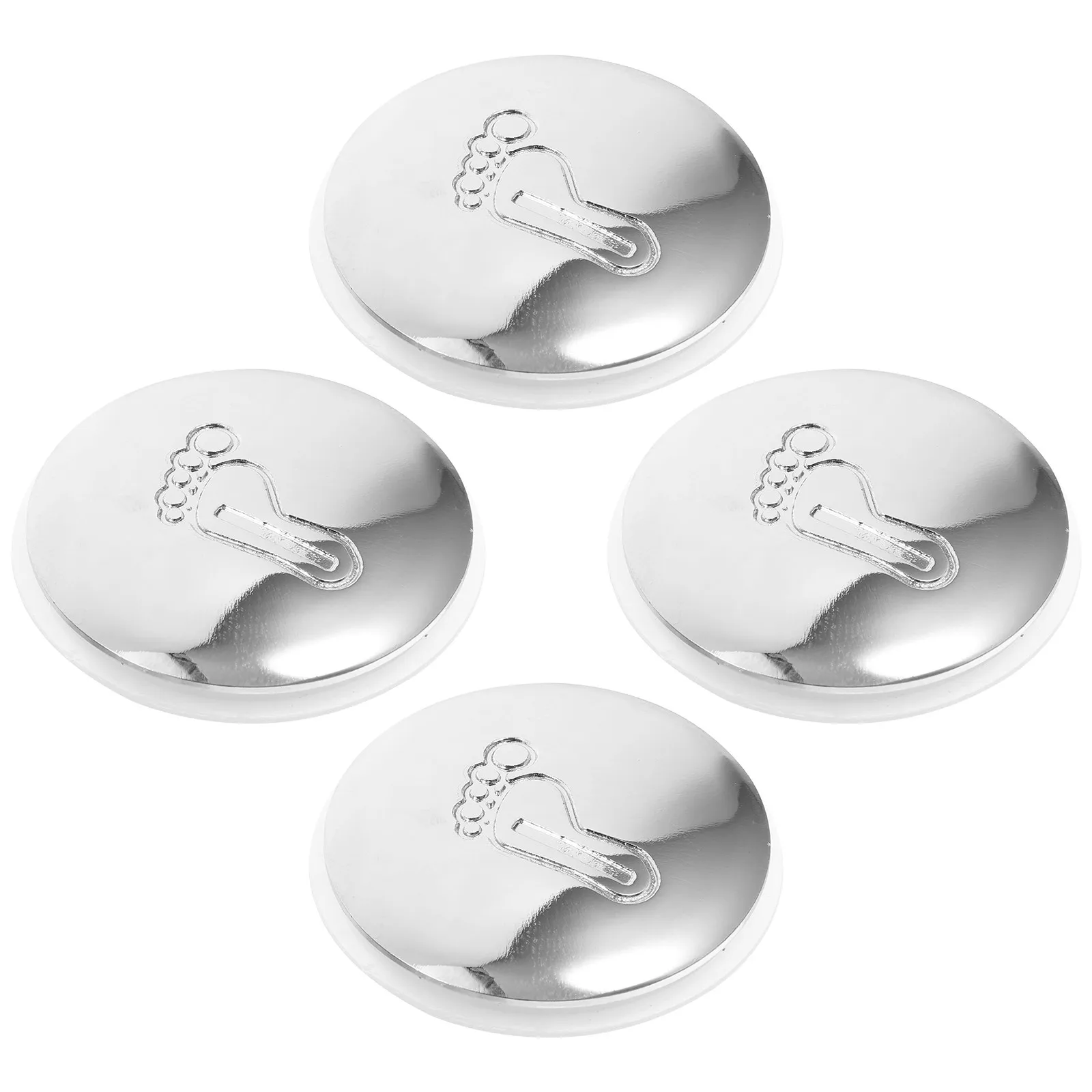 

4Pcs Copper Reinforced Silicone Bathtub Drain Cover Hair Catcher Shower Drain Stopper for Bathroom Sink Tub Strainer Plug Odor