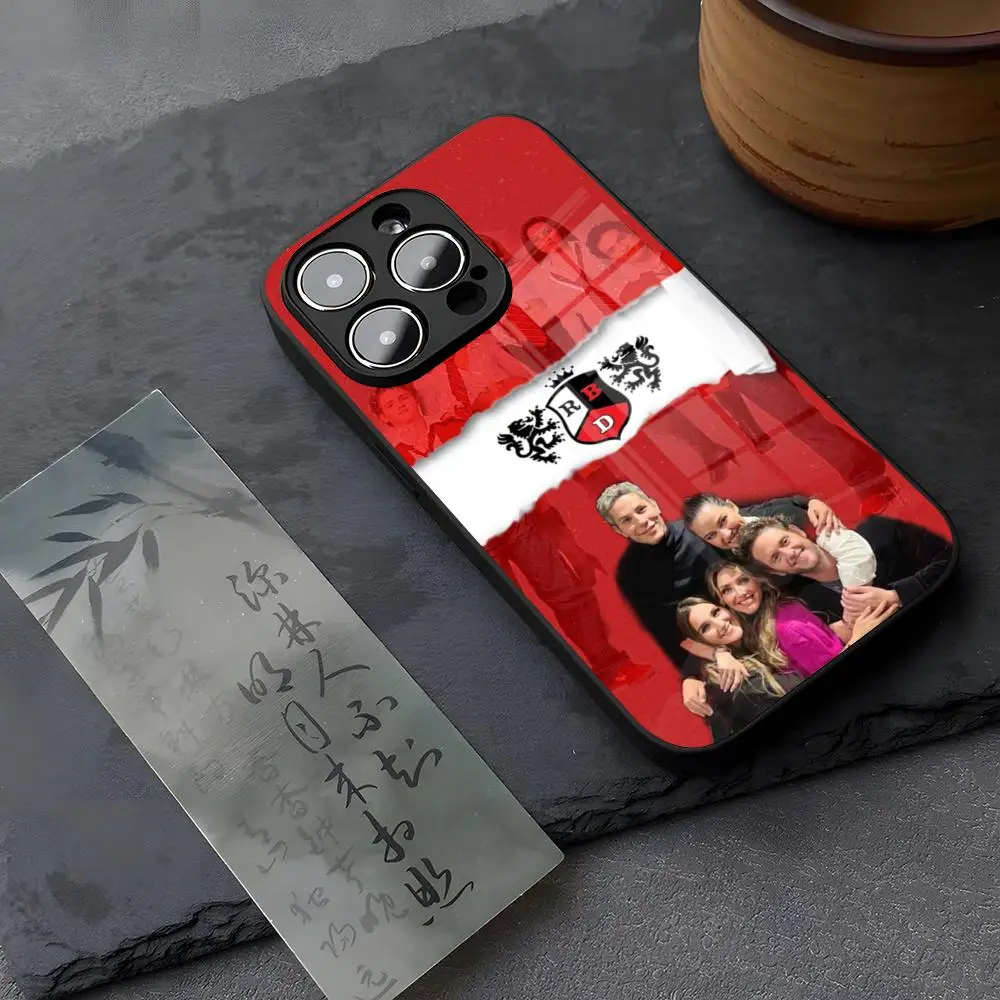Funda de teléfono Rbd Rebelde de vidrio templado para IPhone 14 15 16 13 12 11 Pro XS Max Plus Mini 16e Coque
