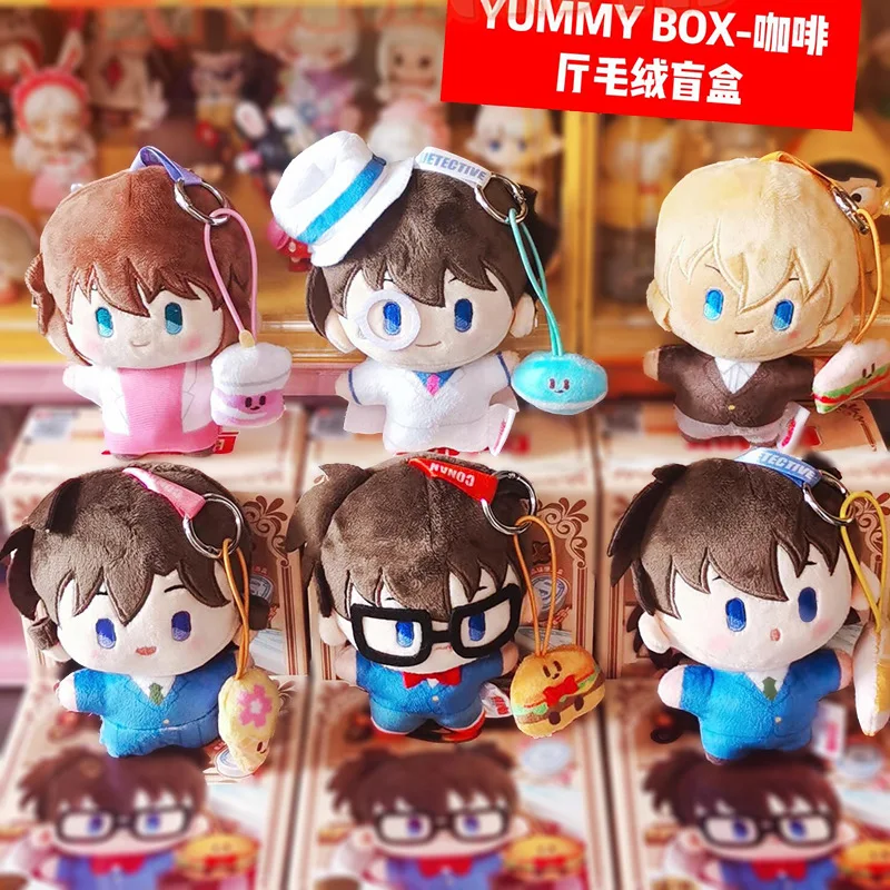นักสืบ Conan Surprise กล่องตาบอดอะนิเมะอุปกรณ์เสริมของแท้ตุ๊กตาทําด้วยมือตุ๊กตา Bento Box Co ตราจี้
