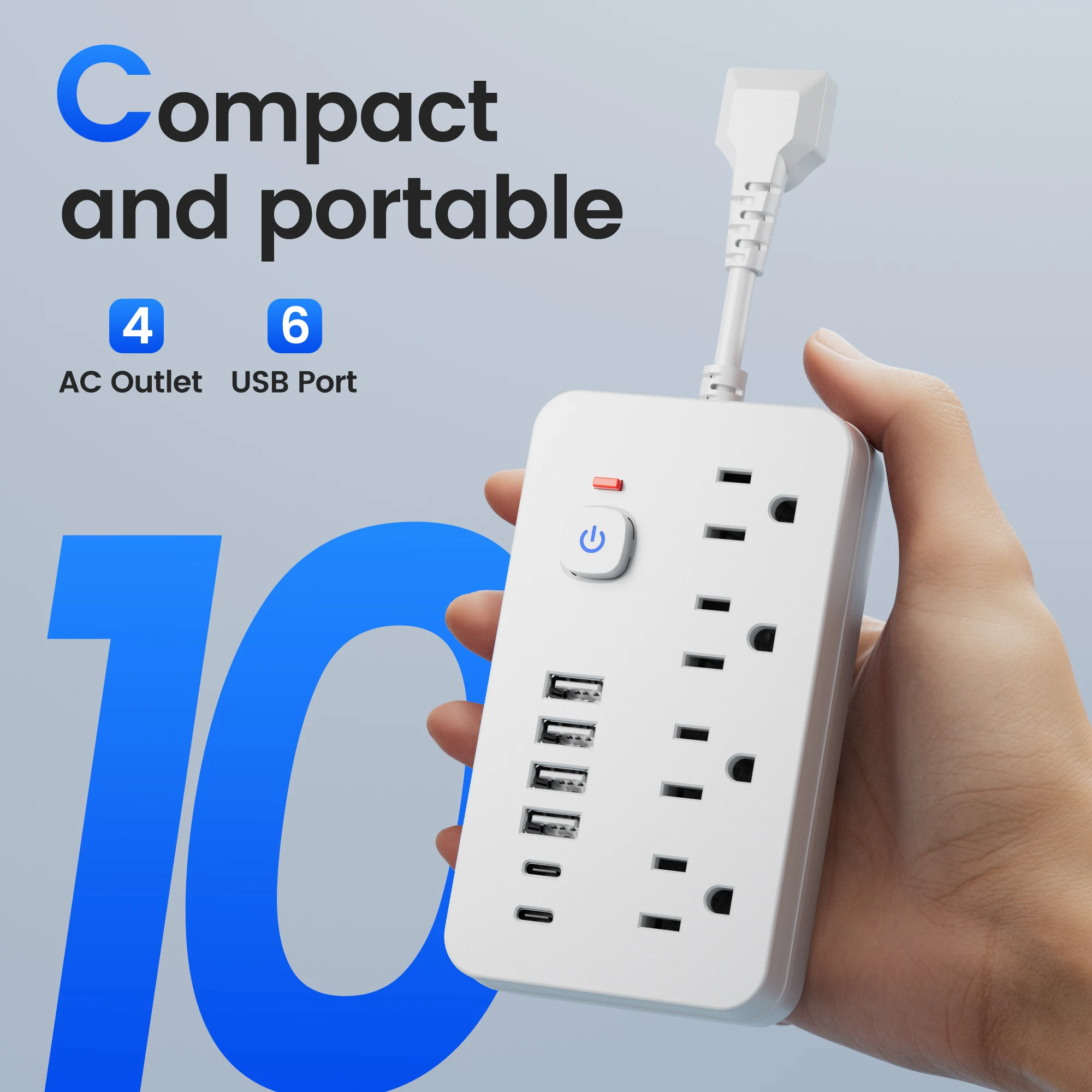 10-In-1 Us Power Ou…