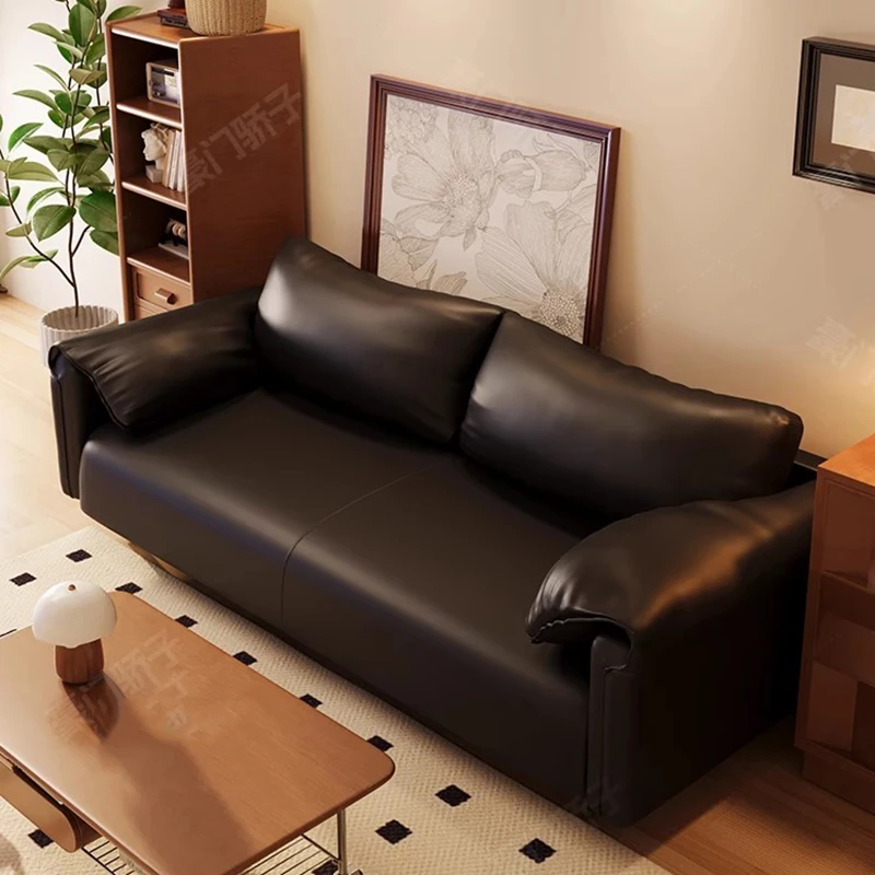 귀여운 흰색 거실 소파 크림 구름 유행 빈티지 유니버설 전문 거실 소파 낮은 Divano 홈 인테리어