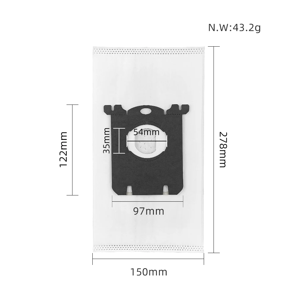 Dust Bags Compatible For Philips Electrolux FC8134 FC8202 FC8312 FC8406 FC8613 FC8614 FC9050 FC9130 HR8331 HR8378 HR8426 HR8514