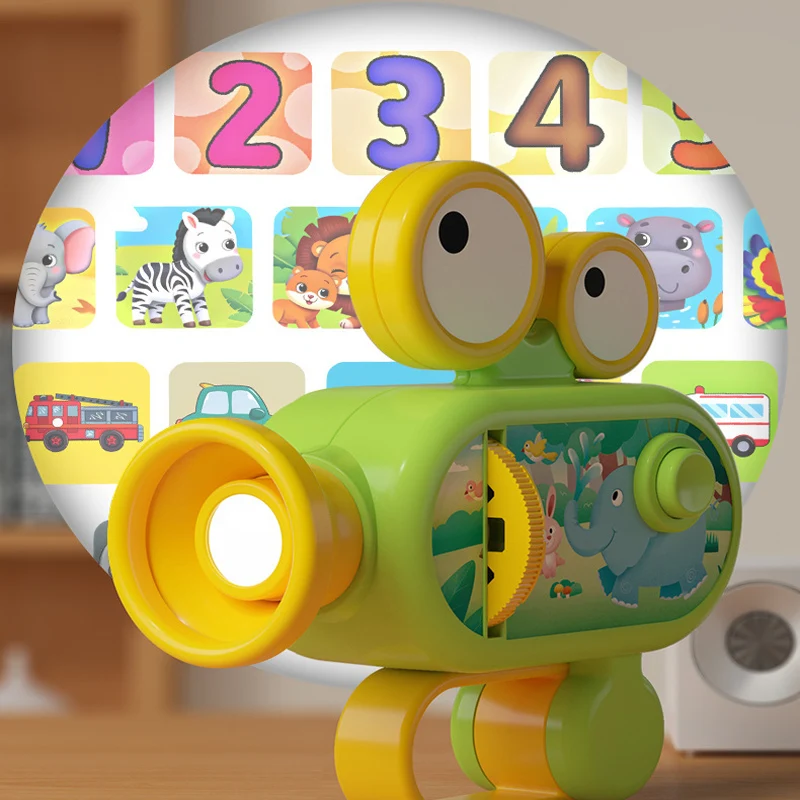 Projectie Zaklamp Kinderen Zaklamp Lamp Speelgoed Leuke Creativiteit Cognitie Speelgoed Interessant Verhaaltje Boek Zaklamp Projector Speelgoed