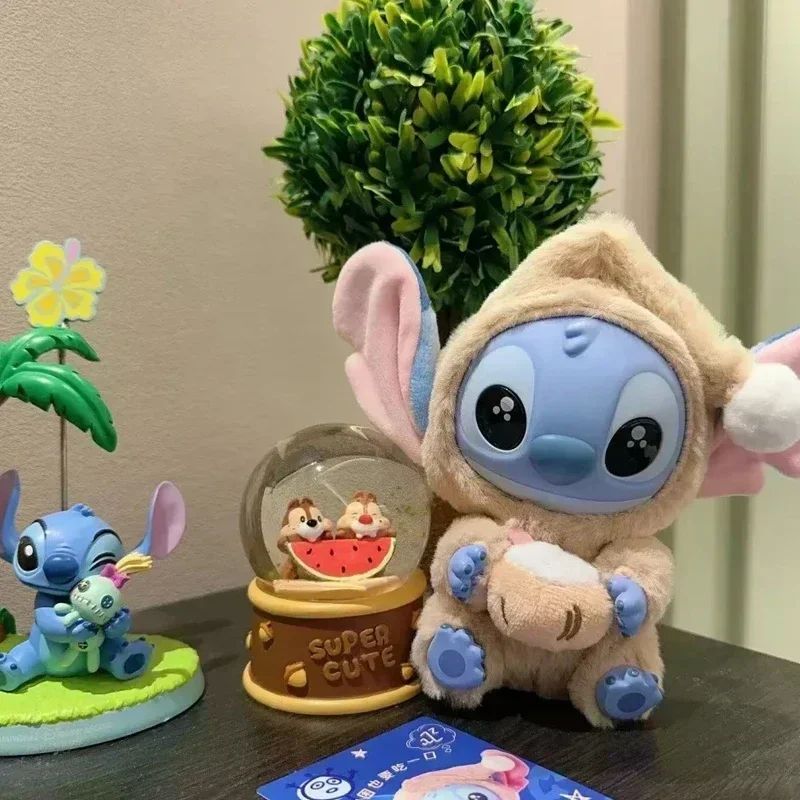 Oryginalny Disney Stitch Jeść Coś Przed, Spać, Seria, Blind Box Zawieszka Śliczne、 Lalki、 Zabawki Niespodzianki、 Chłopcy 、 i Dziewczynki、 Prezenty