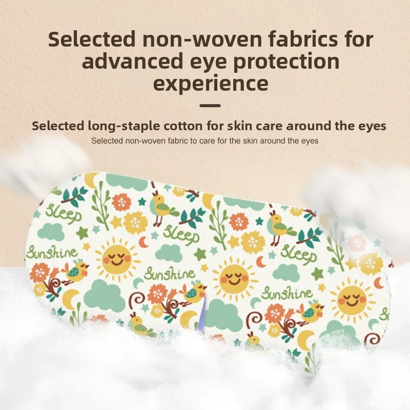 5 عبوات من قناع العين بالبخار للمكتب - تحجب الدفء الفوري والضوء، بالجملة