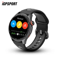 IGPSPORT LW10 Español ciclismo reloj para correr deportes ubicación GPS ruta navegación llamadas Monitor de ritmo cardíaco pantalla AMOLED datos de Fitness