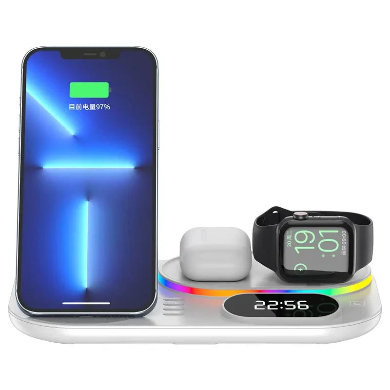 3 in 1 wireless charger Magnetic for iPhone15 13 12 for iwatch for airprod