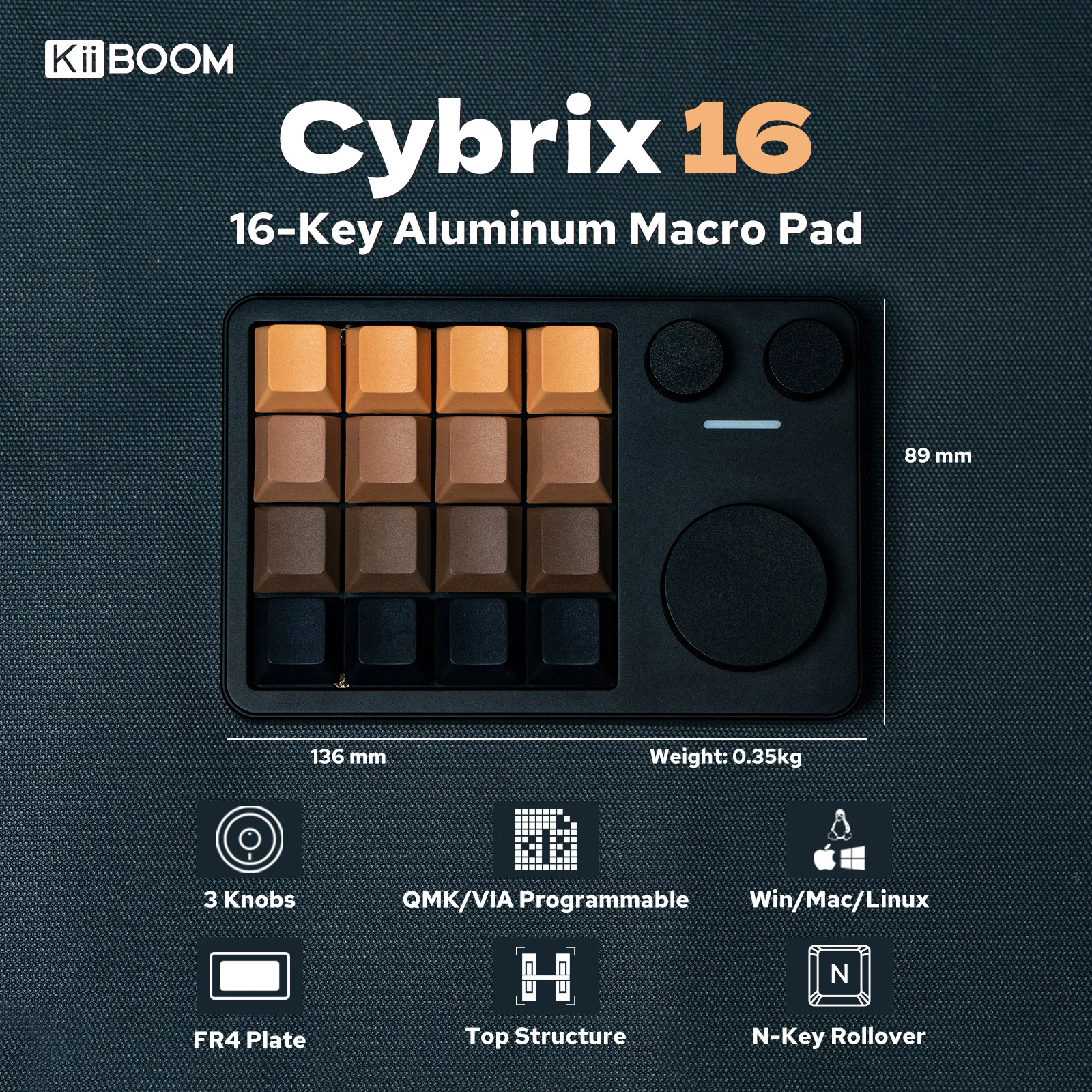 KiiBOOM Cybrix 16 Custom 16 Kl – Tablet Accessories Uk recenzja i cena