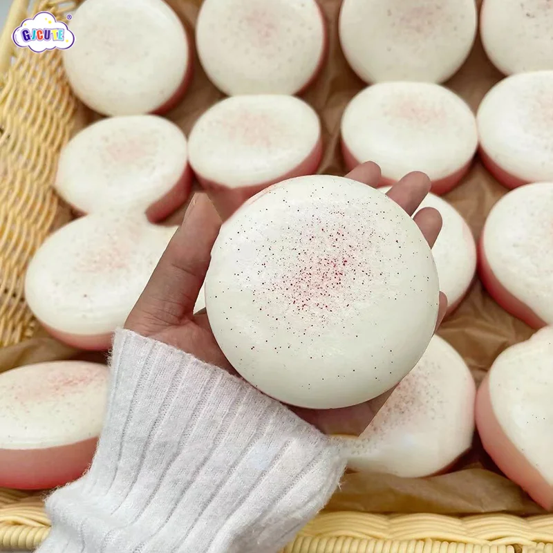 

Cute Wet Soft Sticky Mousse Cake Slow Rebound Decompression Vent Toy Slow Rising Pinching Toy Simulated Bread Stress Relief Toys