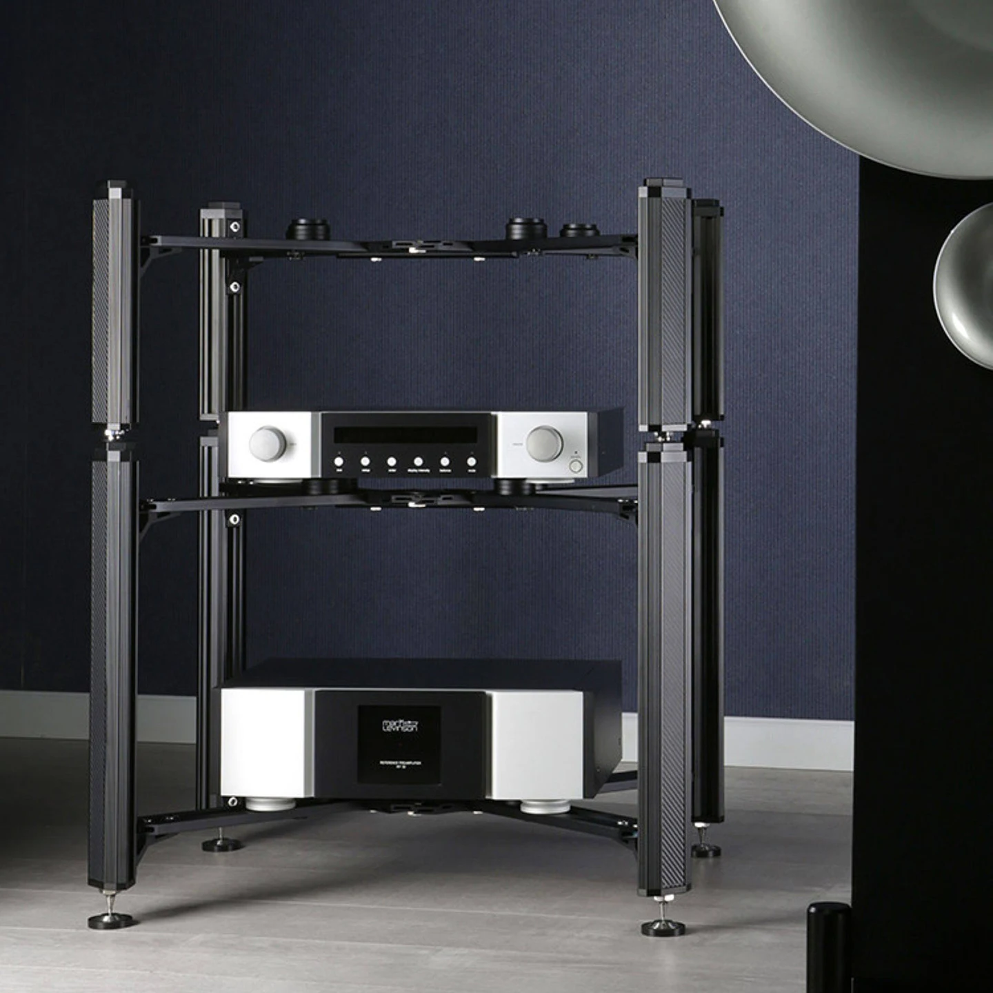 HiFi-Audio-Gerätegestelle Verstärkerständer Schrankgestell Regal Stoßdämpfer Isolator Halterung AudioBastion CLASSIC AUDIO RACK
