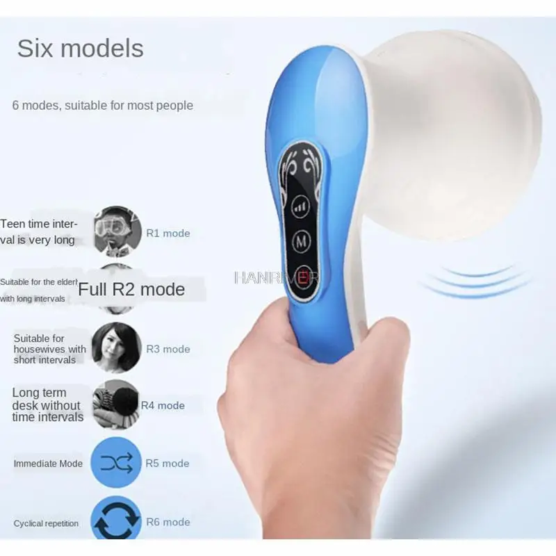 Smart Massage Stick Household Scraping Body Shaper Infrared Massager Pushing-Flat Machine Waist Electric Massager