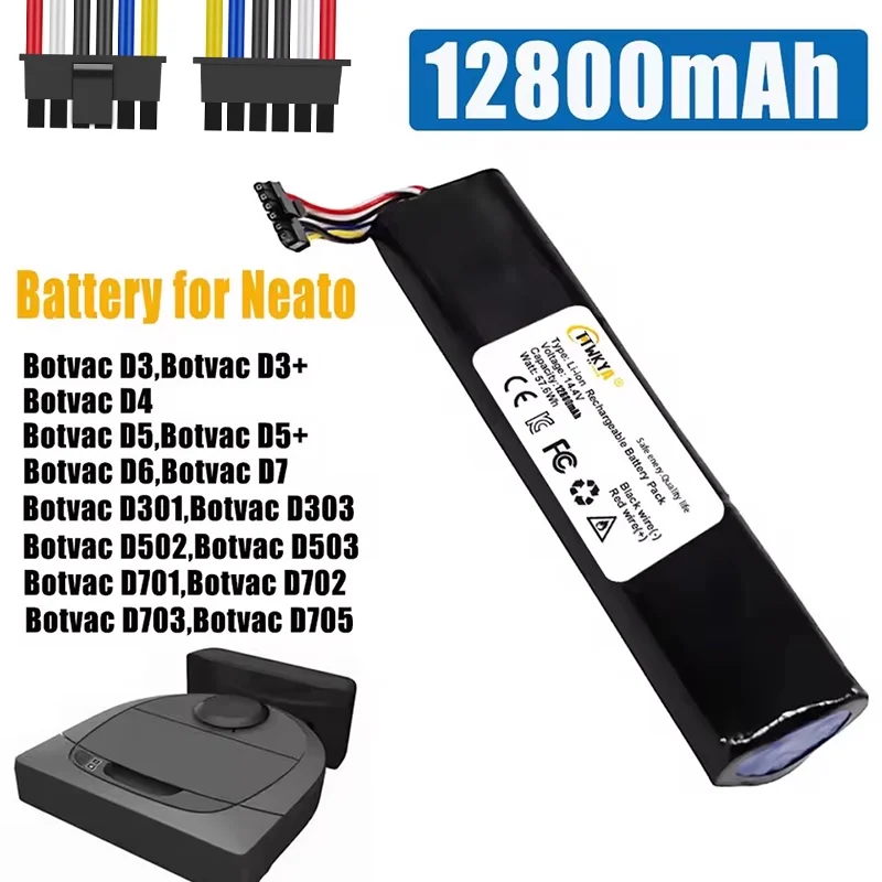 

Аккумулятор 205-0011 для подметального робота Neato Botvac D3 D4 D5 D6 D7 4200 мАч с инструментами
