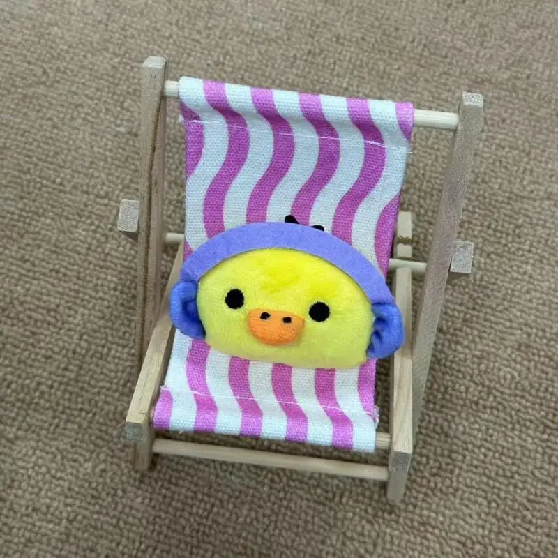 Broche de muñeco de peluche de Rilakkuma de dibujos animados Kawaii, periférico de animé Korilakkuma, juguetes de peluche, decoración para mochila, regalo de cumpleaños para pareja