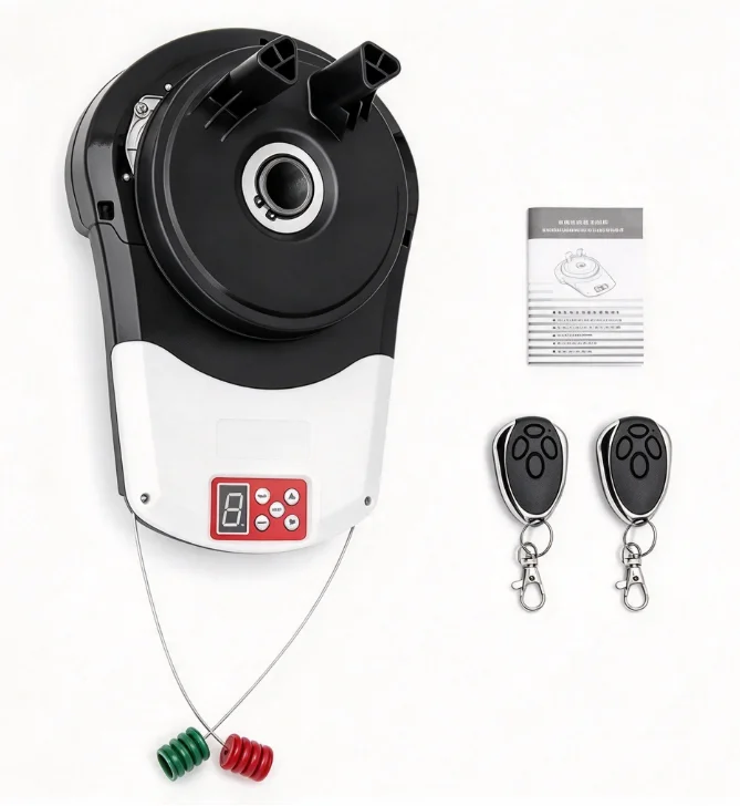 800N Automatic Garage Door Opener High Quality Roller Shutter Motor Electric Rolling Gate Operator Remote Control Kit 800N Autom