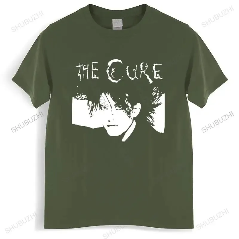 Fashion Brand T Shirt Mens 1986 Cure Robert Smith Black T Shirt Medium Cotton Tshirt Unisex T-shirt Teenagers Cool Tops