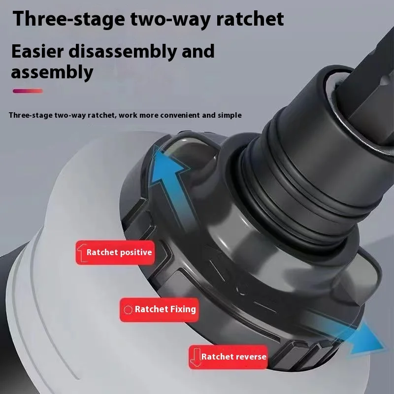 Cacciavite a doppia testa Set di cacciaviti a cricchetto Strumento domestico a taglio Cacciavite magnetico multifunzione Lavoro telescopico