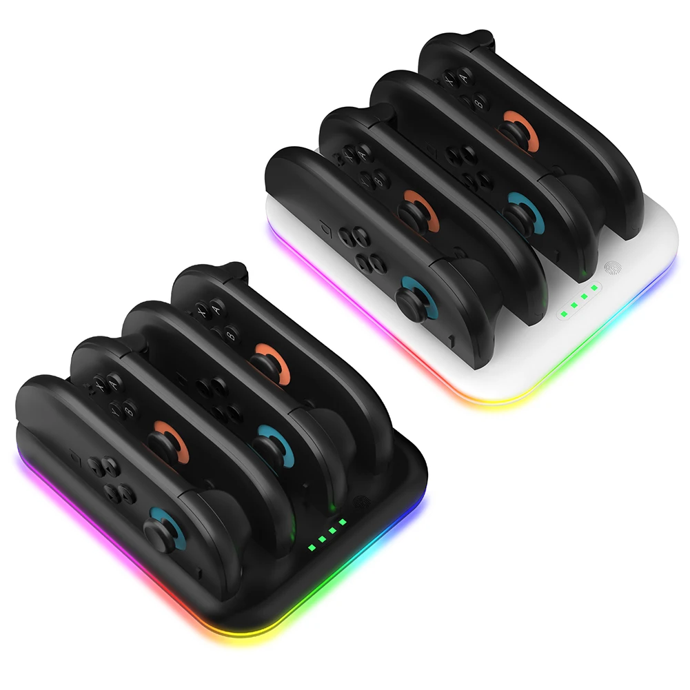 

Charging Station for Nintendo for Switch 2 for Joycon Controller with Charging Cord & LED Indicator Charger for Joy-Con Charging