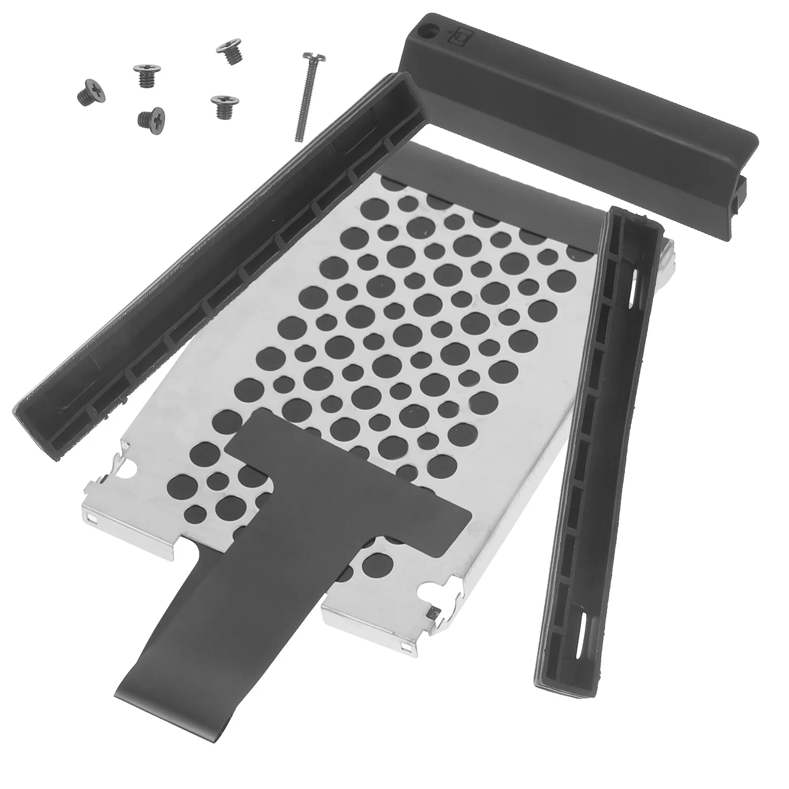 

Hard Drive Cage 7MM to 9.5MM Bracket for Durable ABS Rubber Precise Fit Easy Assembly Computer Accessory