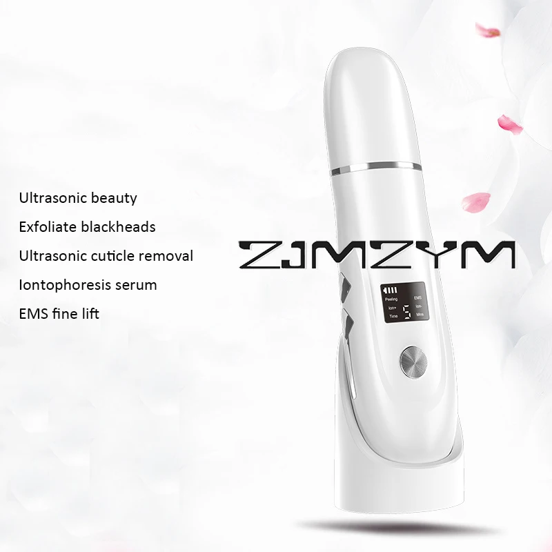 جهاز تنظيف المسام بالموجات فوق الصوتية ، العناية بالوجه ، مزيل التقشير ، منظف بشرة الوجه والرؤوس السوداء ، مجرفة الوجه ، أداة التنظيف العميق للوجه
