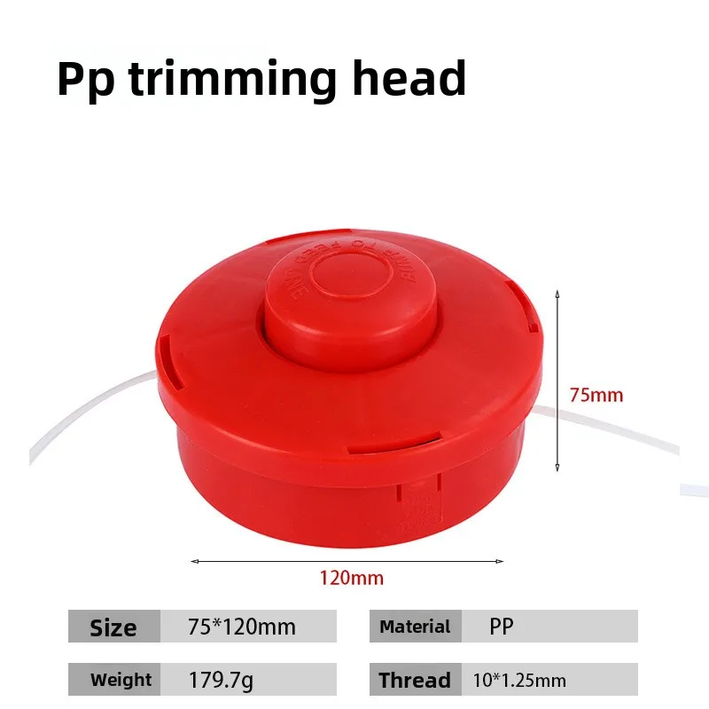 Universal Weeding Head Household Garden Tools Grass Trimmer Lawn Mower Head For Brush Cutter Wire Cutting Weeding
