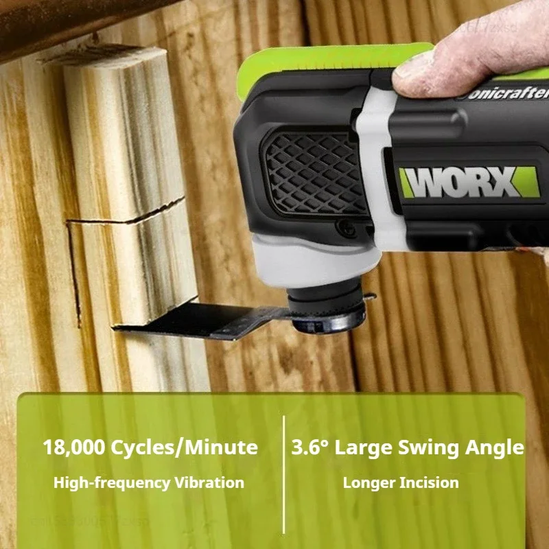 WORX WE696 Multifunctional Cutting Machine Cordless Angle Grinder Power Tools Wood Metal Pipe Cutter Woodworking Tool No Battery