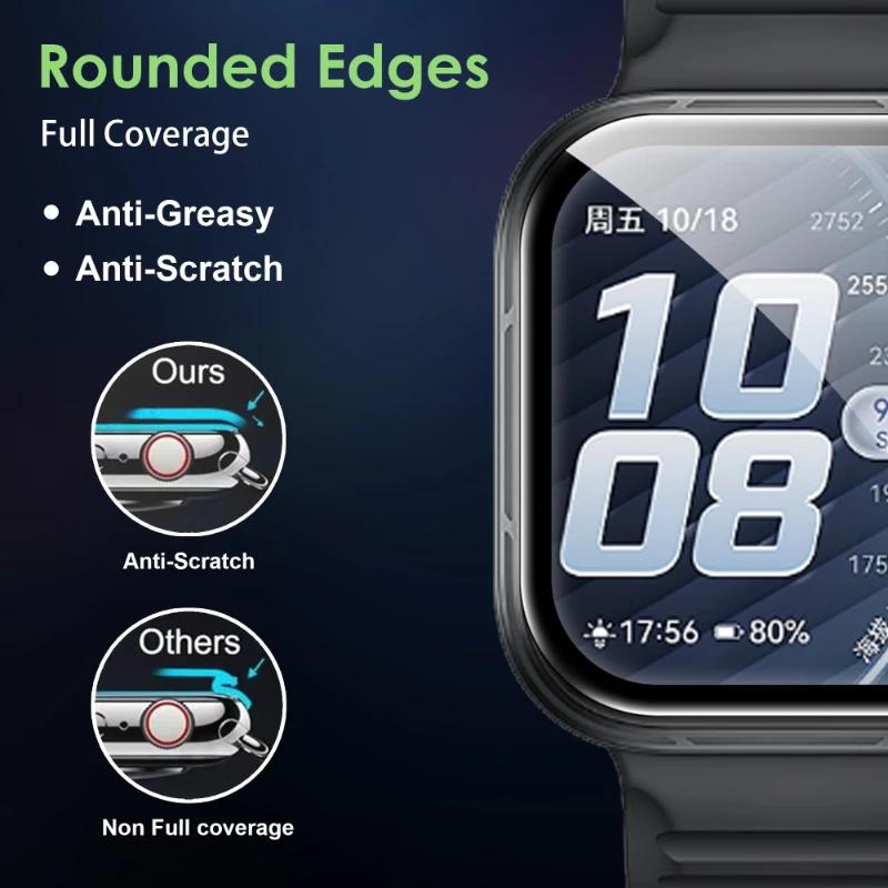 Install Tray Screen Protector for Huawei Watch Fit 5/5 Pro Anti-scratch Protective Film Coverage Protective Film Accessories image 6
