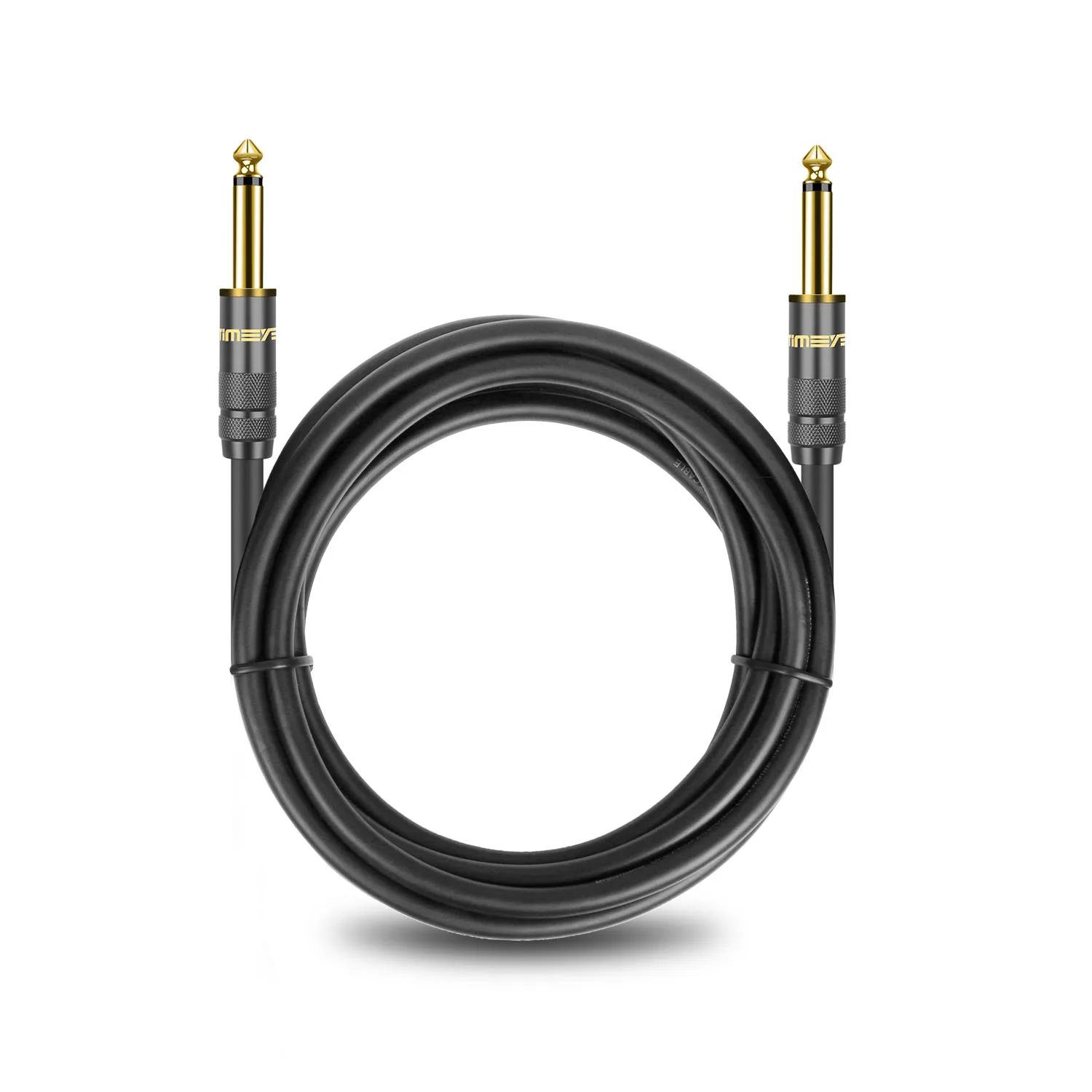 1/4 Inch Straight Instrument Cable 6.35mm To 6.35mm Stereo Audio Professional Guitar Cable for Guitar Bass Amplifier Keyboard