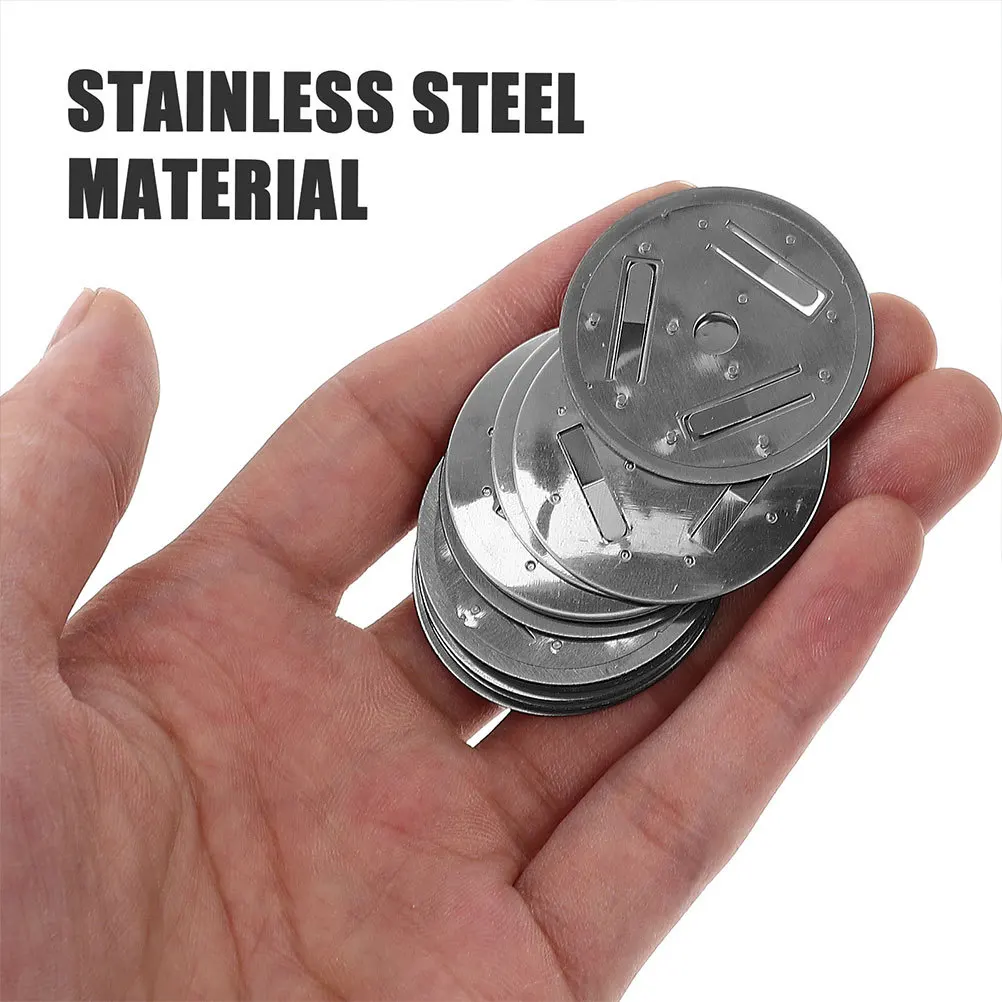 

50Pcs Stainless Steel Electric Kettle Whistle Replacement High Sensitivity Alert Spout Nozzle Tip Parts for Tea