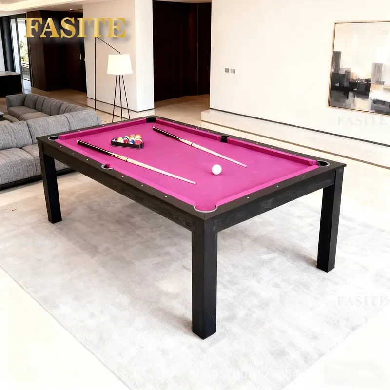 For Adult 3 in 1 Pool Table Billiard Pong Combo Game Table Indoor Home Office Conference Room Multifunctional