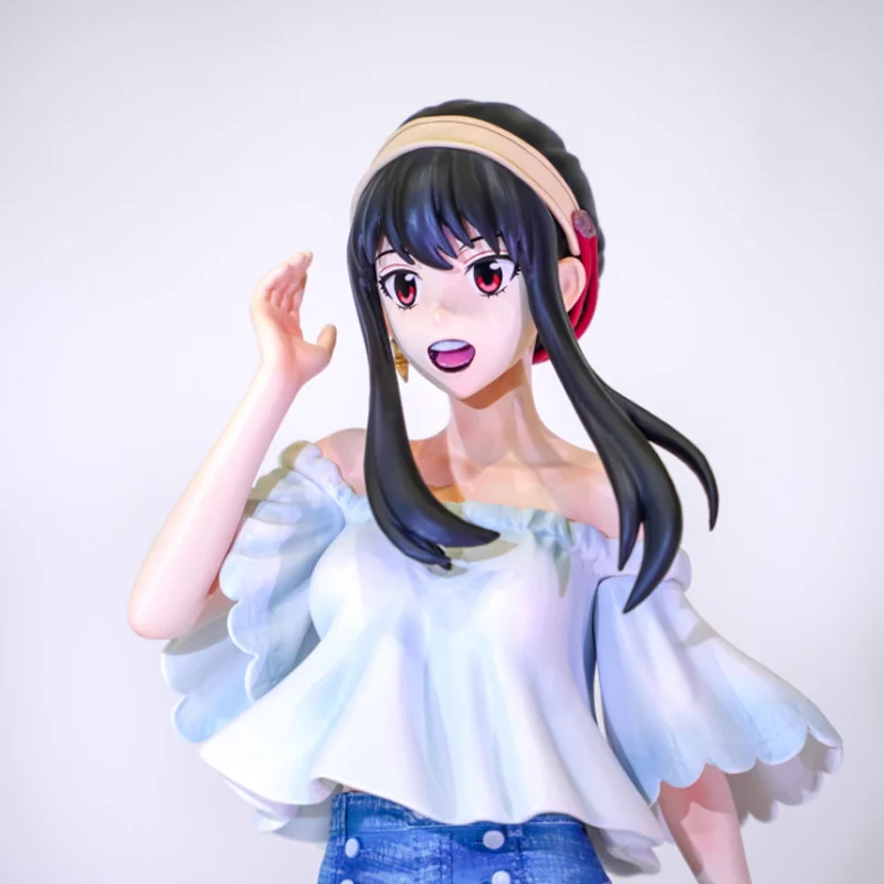 

30 см аниме шпион Джоэл пляжный домик GK фигурка Коллекционная модель орнамент статуя сцены для любителей игрушек и хобби