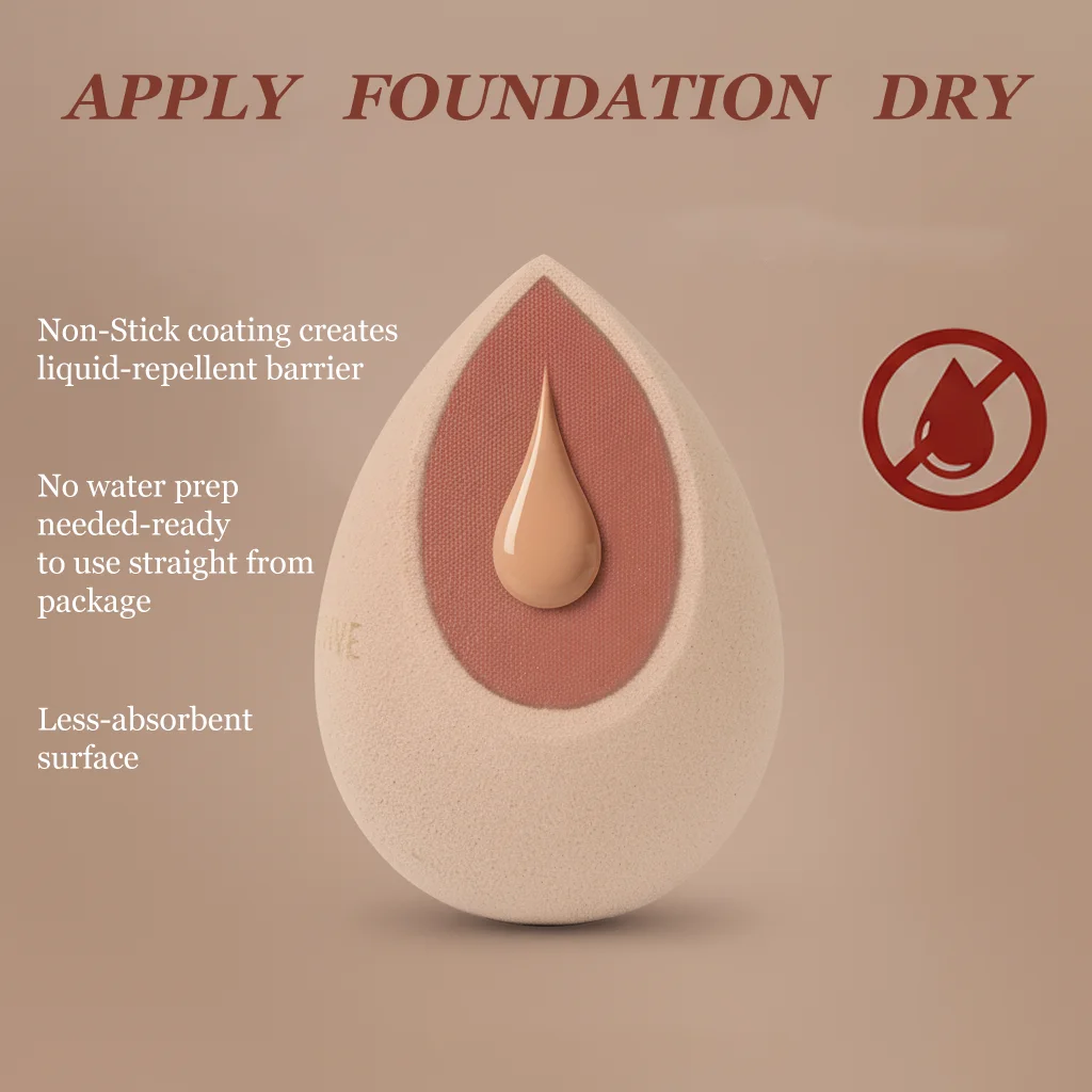 Esponjas de maquillaje para día perezoso, esponja Cosemet sin necesidad de agua, esponja de belleza, licuadora para base en polvo, crema, accesorios de maquillaje