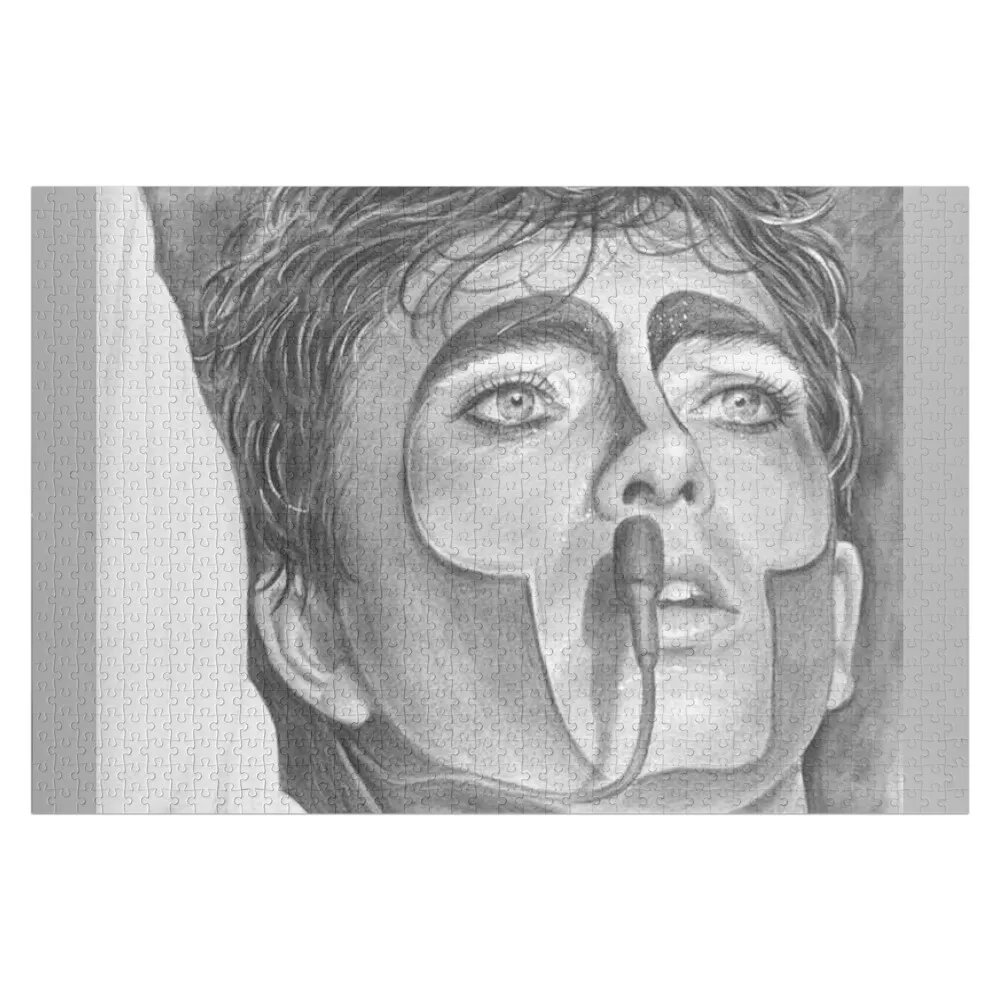 

Peter Gabriel Paint Art Jigsaw Puzzle Custom Wood Children Baby Toy Puzzle