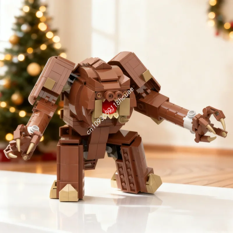 369 деталей MOC: Модель звездолета Рэнкор для сборки, конструктор, архитектурная модель, подарок на праздник, развивающая игрушка для самостоятельной сборки, на день рождения