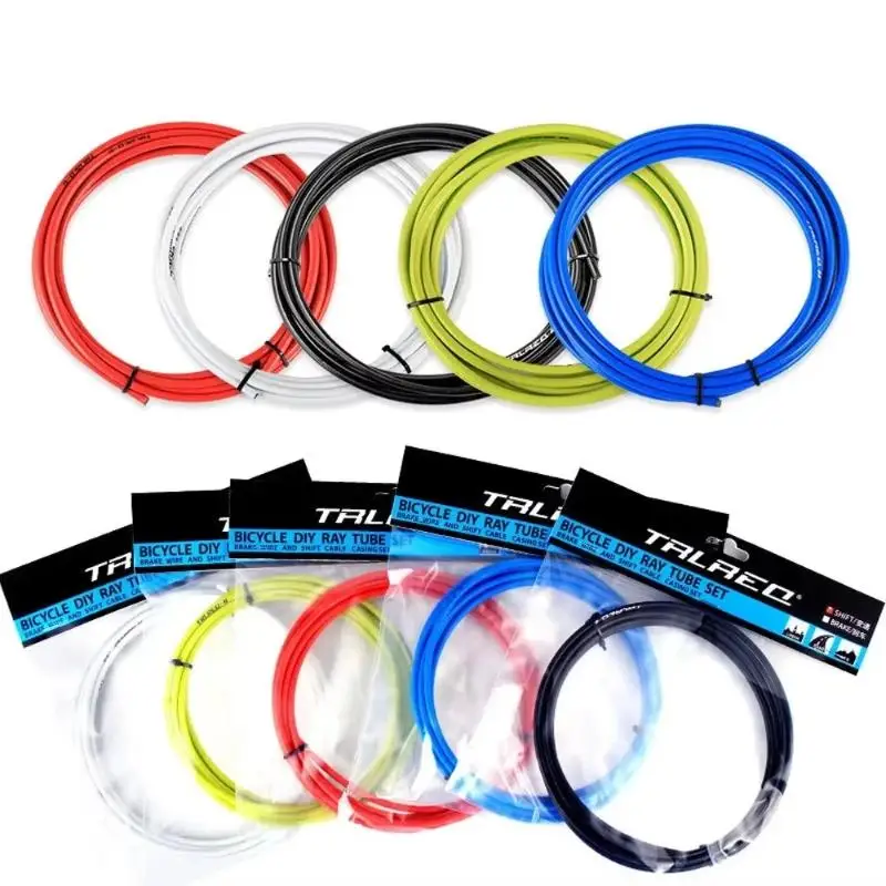TRLREQ Brake/Gear Cable Housing Set 3 Meters Per Pack Bicycle Brake Wire Tube Variable-Speed Conduit